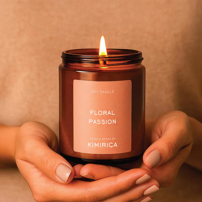 Floral Passion Scented Candle
