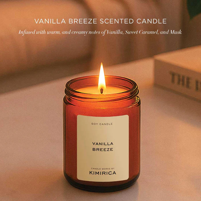 Vanilla Breeze Scented Candle