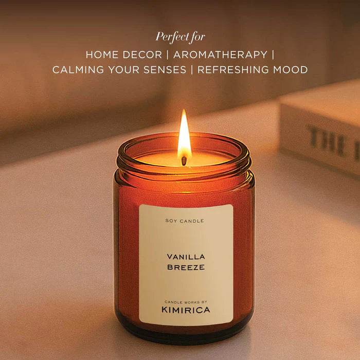 Vanilla Breeze Scented Candle