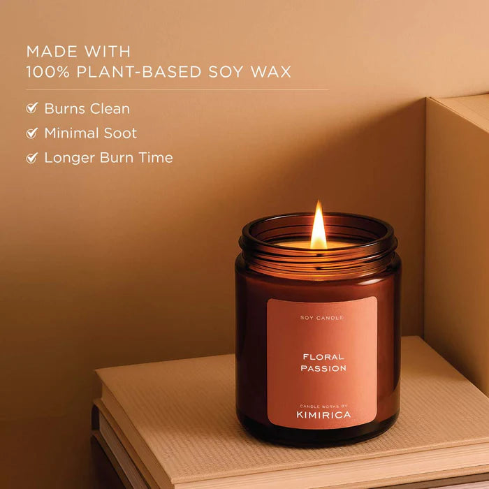 Floral Passion Scented Candle