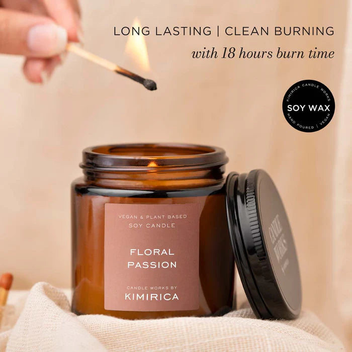 Floral Passion Scented Candle